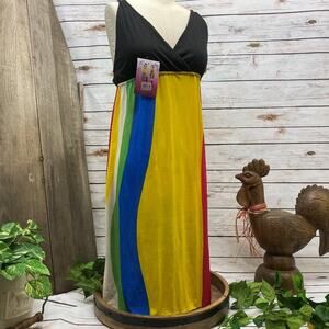 Summer Fun Beach Cover Up Dress Yellow Youth XL